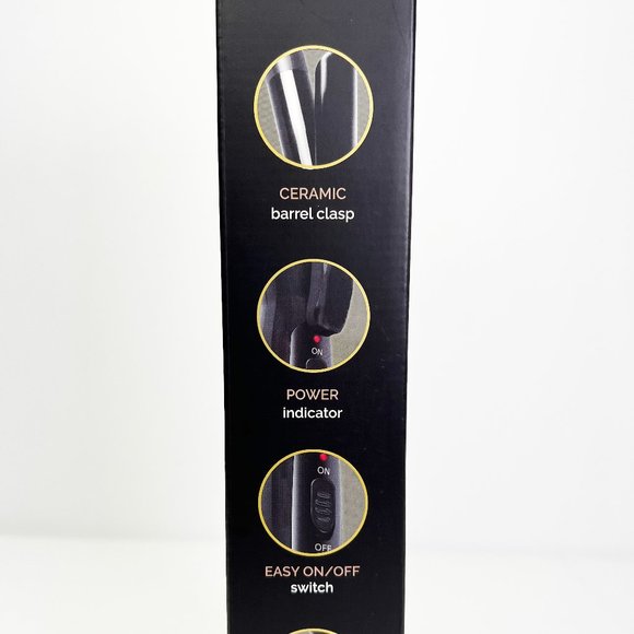 TRESemmé 1” Ceramic Hair Curling Iron Professional Soft Touch Series BRAND NEW - Picture 9 of 11